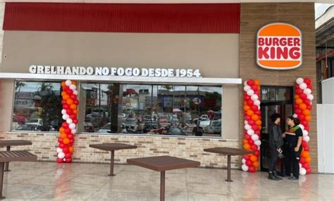 ALIMENTAÇÃO Burger King inaugura primeira loja da região do Recanto