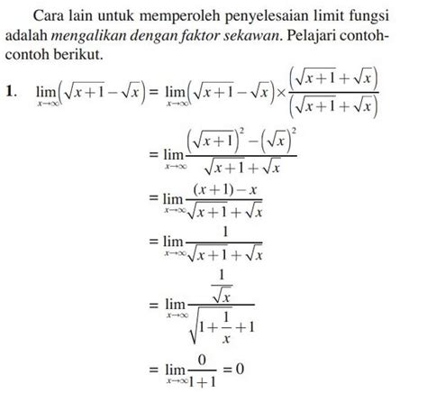 Contoh Soal Limit Tak Hingga Bentuk Trigonometri Bdawestcoast