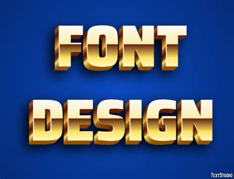 Font Design Text Effect and Logo Design Font