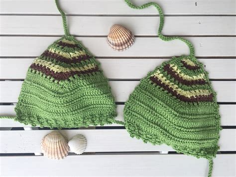 High Hip Crochet Bikini Sexy Crochet Bikini Brazilian High Hip Bikini