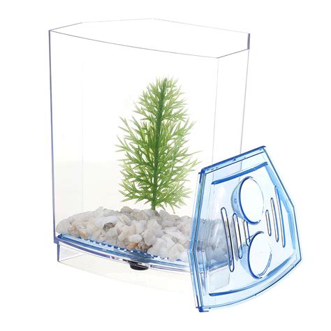 12 Grids Mini Betta Aquarium Fish Tank Isolation Box Portable With Divider