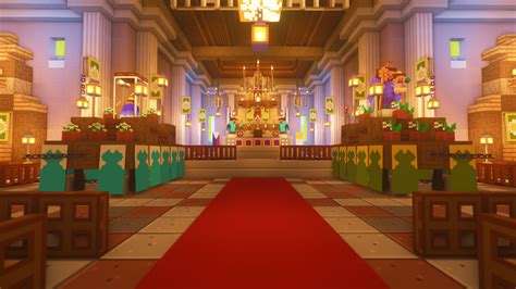 Minecraft Church Altar