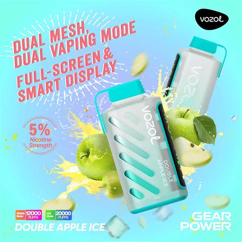 Vozol Gear Power K Puffs Dual Mode Wegwerp Vape Nicotine