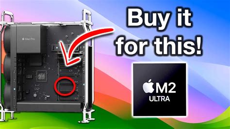 M Ultra Mac Studio Vs Mac Pro The Only Reason To Buy Youtube