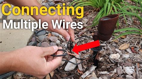 How To Connect Landscape Light Wires