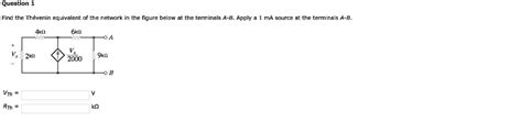 Video Solution Find The Th Venin Equivalent Of The Network In The