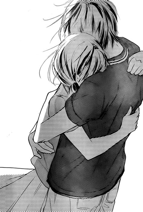 Manga Couple Hug Sad Anime Girl Manga Girl Anime Manga Anime Girls