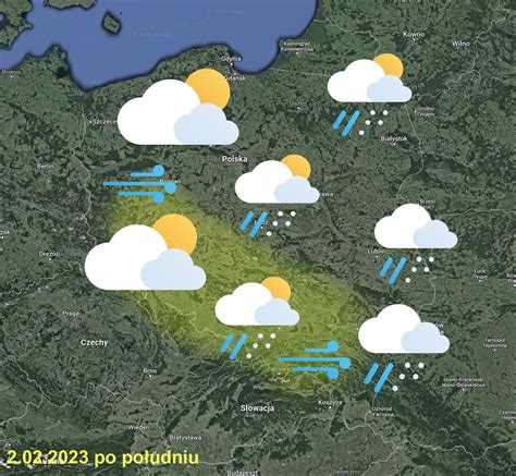 Silne porywy wiatru w czwartek na południowym zachodzie Polski