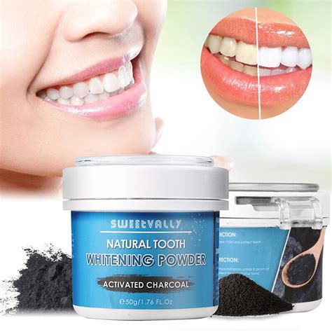 50g Teeth Whitening Oral Care Charcoal Powder Natural Activated