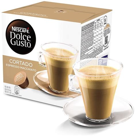 Cápsula Nescafé Dolce Gusto Cortado 16 Cápsulas Nestlé Cápsula de