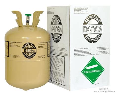 Refrigerant Gas R409A With High Purity For Air Conditioner Cooling