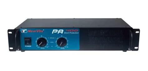 Potência New Vox Pa400 200 Watts Rms Bivolt Frete grátis