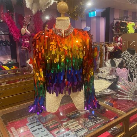 Rainbow Pride Teardrop Sequin Jacket