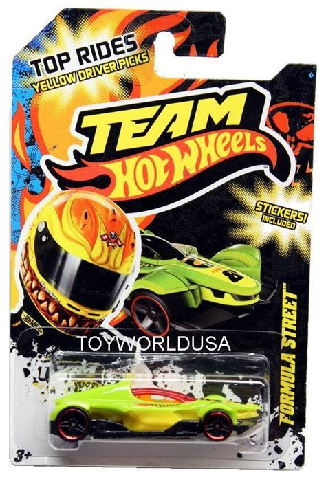Team Hot Wheels Yellow Driver