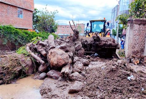 Lluvias intensas desborde de río Chaquihuaycco en Ayacucho inunda al