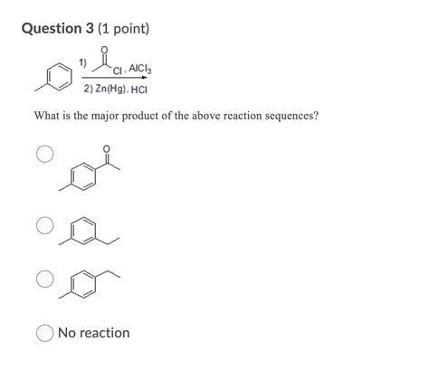 Solved Question Point Ci Aici Zn Hg Hci Chegg