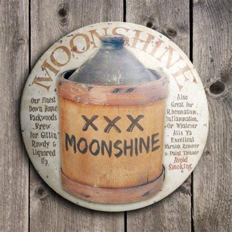 Moonshine Sign Tin Sign By Ohio Wholesale Check Out The Image By