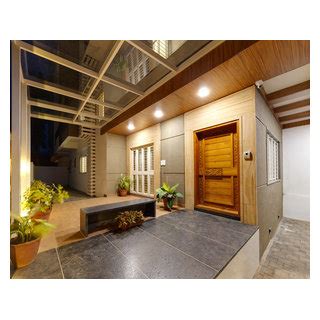 Duplex Bungalow In A Apartment At Ground Floor Was Designed By