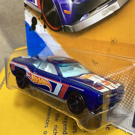 ホットウィール 08 ダッジ チャレンジャー SRT8 青 レーシングチーム Hot Wheels 乗用車 売買されたオークション情報