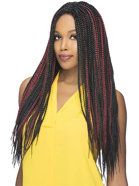 The 20 Royal Box Loc Braid Medium By Vivica Fox Is A Synthetic Box