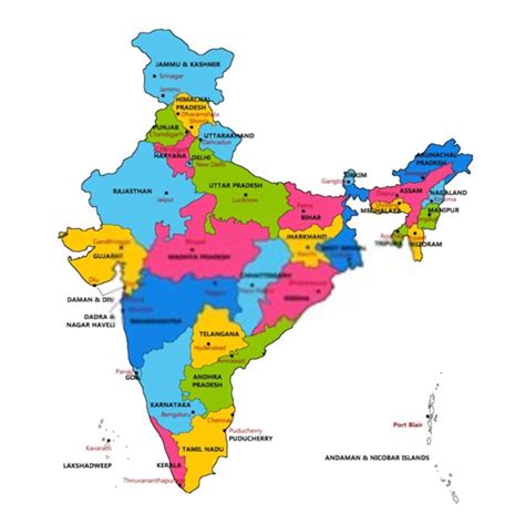 List Of States In India And Their Capitals Facts Quest Find List And