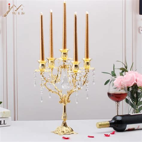 European Style Candle Holders Candelabra Romantic Candlelight Dinner