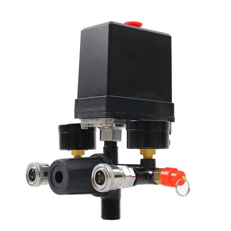 220 V/380V 90-120 Psi Légkompresszor Nyomáskapcsoló-Vezérlőszelep ...