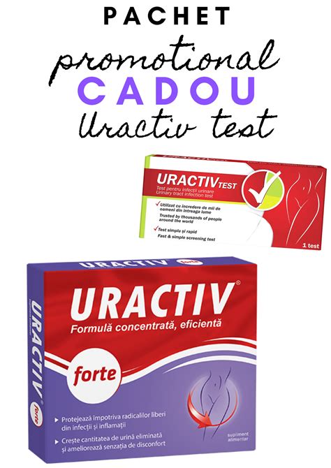Afectiuni genitale si ale tractului urinar URACTIV FORTE X 10 CAPSULE ...