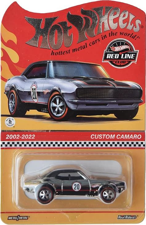 Amazon Hot Wheels Custom Camaro Rlc Exclusive Toys Games