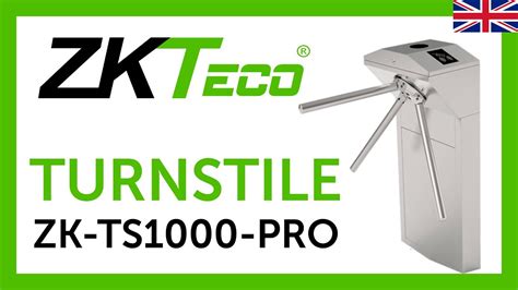 Setup Of ZK TS1000 PRO Turnstile ZKTeco YouTube