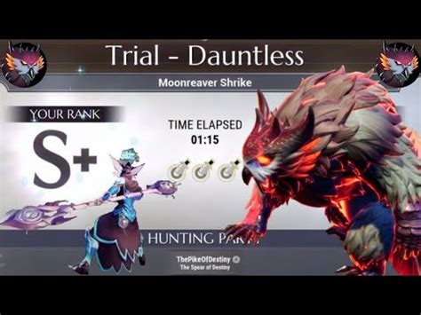 Shrike Dauntless Trial Warpike Solo Youtube