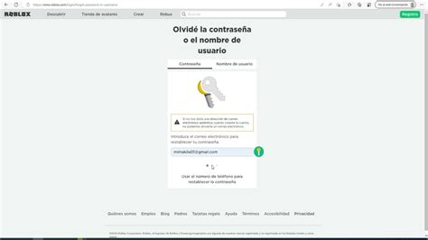 Como Recuperar Mi Cuenta De Roblox Con El Correo Electr Nico Youtube