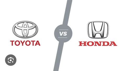 Honda Vs Toyota Head To Head R Autos