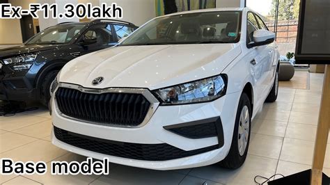 Skoda Slavia Active Base Model Detailed Review All Features