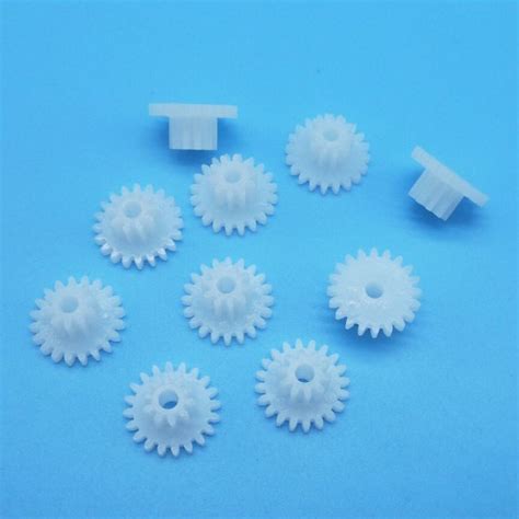 20102A 0 5M Double Gears 2mm Hole Modulus 0 5 20 Teeth 10 Teeth