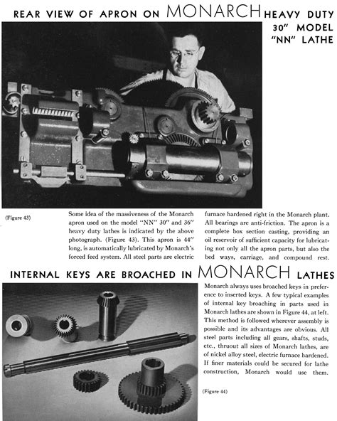 Monarch Lathe Features Page 2