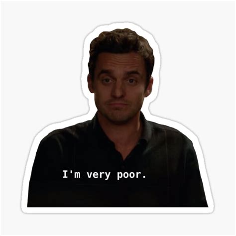 Im Very Poor Sticker For Sale By Maves Redbubble