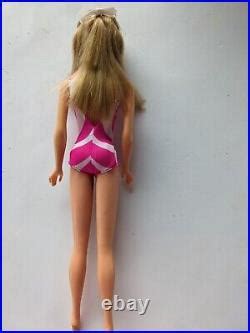 Vintage Barbie Doll Twistn Turn 1162 TNT Blonde 1966 Made In Japan