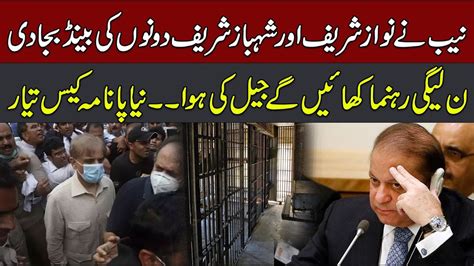 NAB In Action Nawaz Sharif And Shahbaz Sharif In Trouble Another