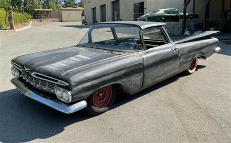 350 Powered Custom 1959 Chevrolet El Camino Barn Finds