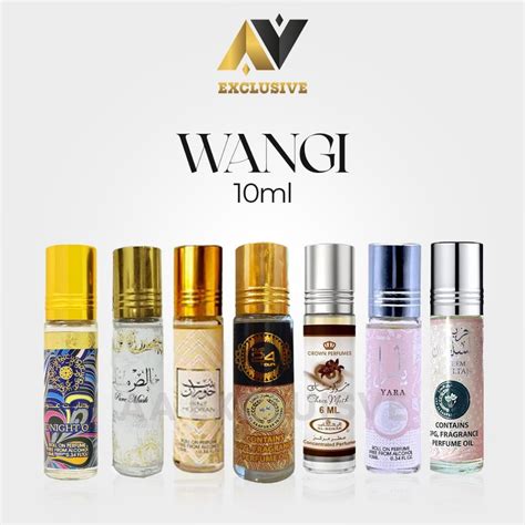 Minyak Wangi Attar Oud Oil Roll On Perfume 10ml Tahan Lama Shopee