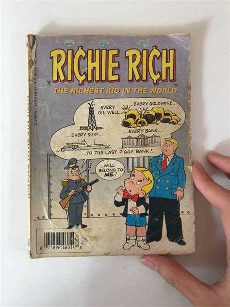 Richie Rich Comic Book, Hobbies & Toys, Books & Magazines, Comics & Manga on Carousell