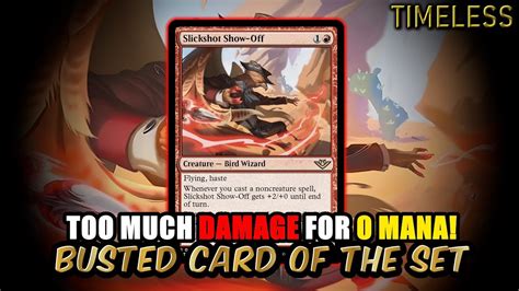 Slickshot Is The Busted Card Of The Otj Too Much Damage Prowess