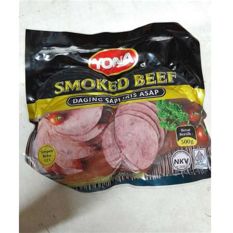 Jual Yona Smoked Beef Gr Shopee Indonesia