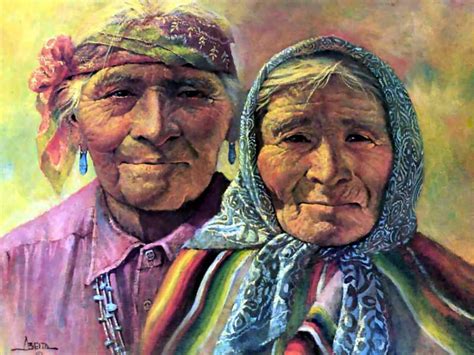Бабушка и дед (картина) — Джим (Джимми) Албейта
