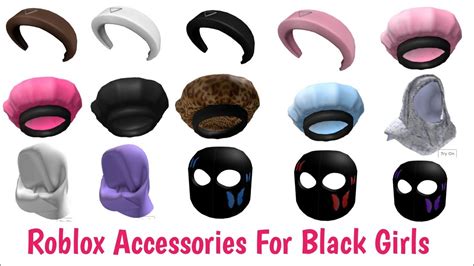 Roblox Accessories For Black Girls Bonnets Hijabs Headties L