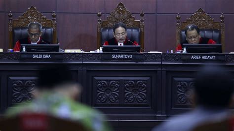 Sidang Putusan Dismissal MK PHPU Pileg 2024 Vlix Id