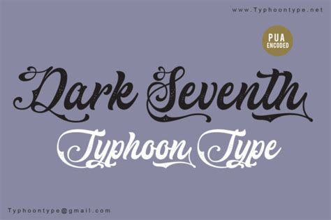 High Destiny Font By Typhoon Type™ Suthi Srisopha · Creative Fabrica