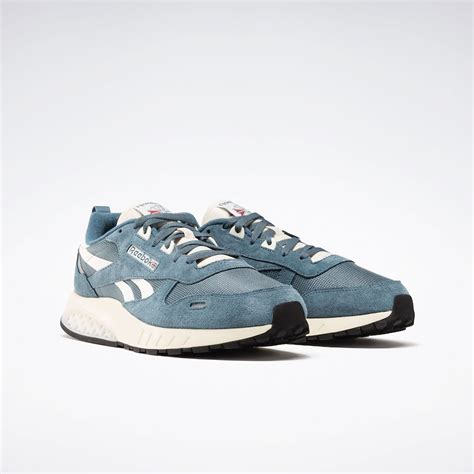 Classic Leather Hexalite Shoes In Hoops Blue F23 Chalk Alabaster