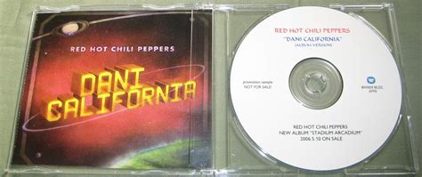Red Hot Chili Peppers Dani California Records Lps Vinyl And Cds